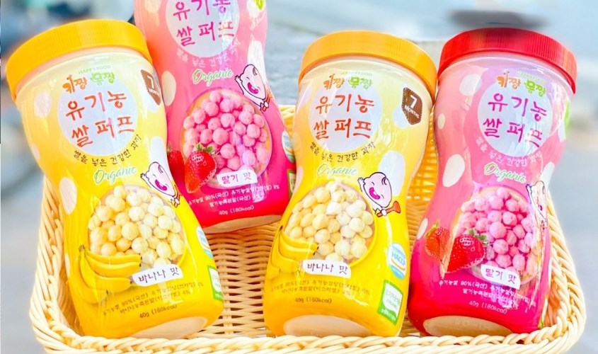 Các Loại Bánh Ăn Dặm Cho Bé 7 Tháng Tuổi An Toàn và Dinh Dưỡng