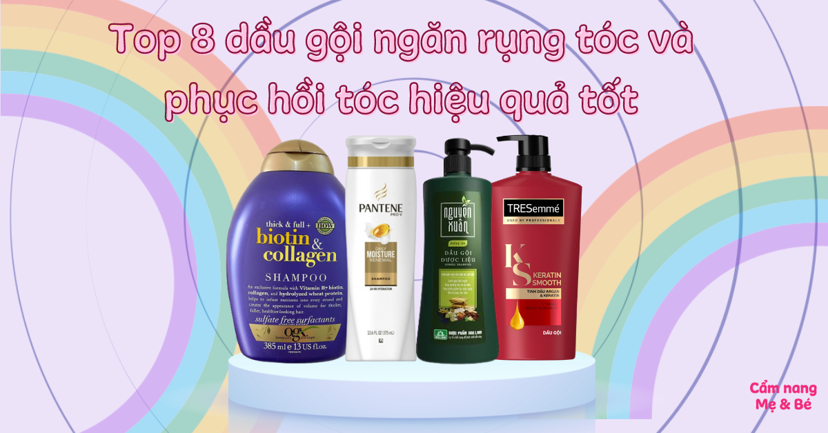 Dầu gội ngăn ngừa rụng tóc: Công thức chuyên sâu cho mái khỏe