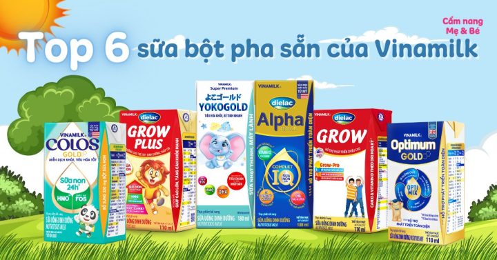 Sữa bột pha sẵn của Vinamilk: Giải pháp dinh dưỡng toàn diện