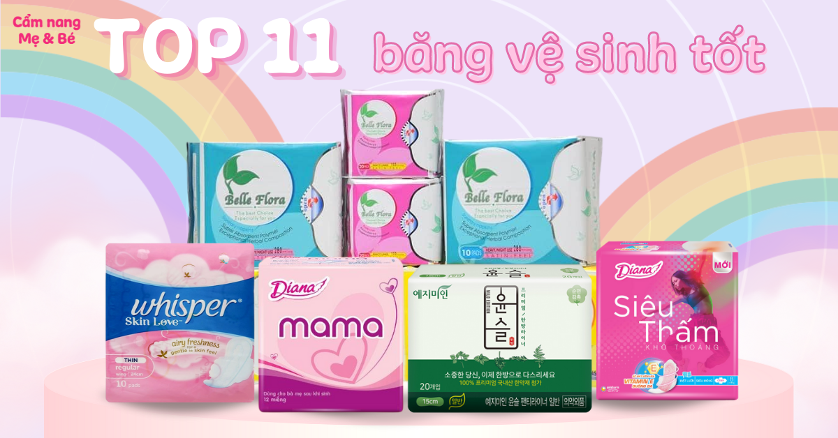 Top Các Loại Băng Vệ Sinh Tốt Và An Toàn Nhất Cho Phụ Nữ