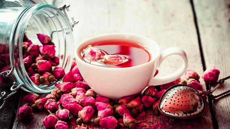 Trà hoa hồng - thần dược cải thiện sức khỏe và làn da