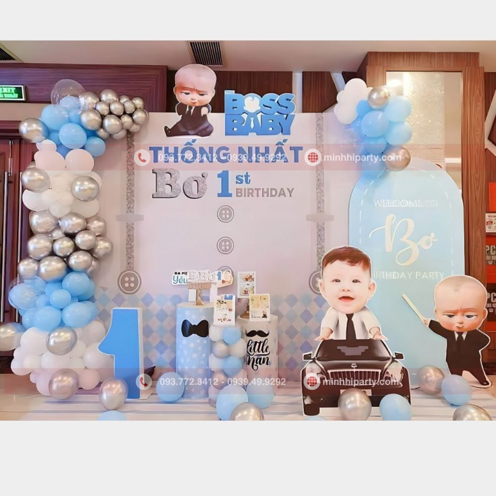 Trang trí thôi nôi cho bé trai với chủ đề xe hơi 3D chibi
