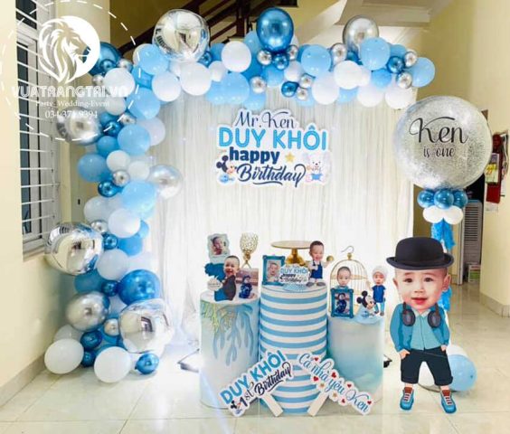 Cách Trang Trí Sinh Nhật Cho Bé Trai 1 Tuổi Ấn Tượng & Đáng Nhớ - image 1