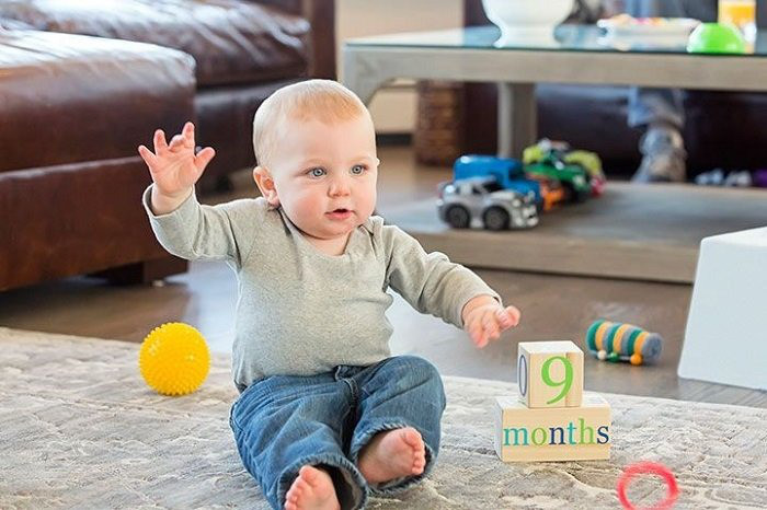 trẻ 9 tháng tuổi phát triển cân nặng theo tốc độ riêng