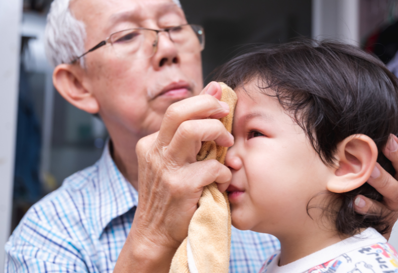 Trẻ Bị Té U Trán Phải Làm Sao: Hướng Dẫn Xử Lý Đúng Cách và Dấu Hiệu Nguy Hiểm