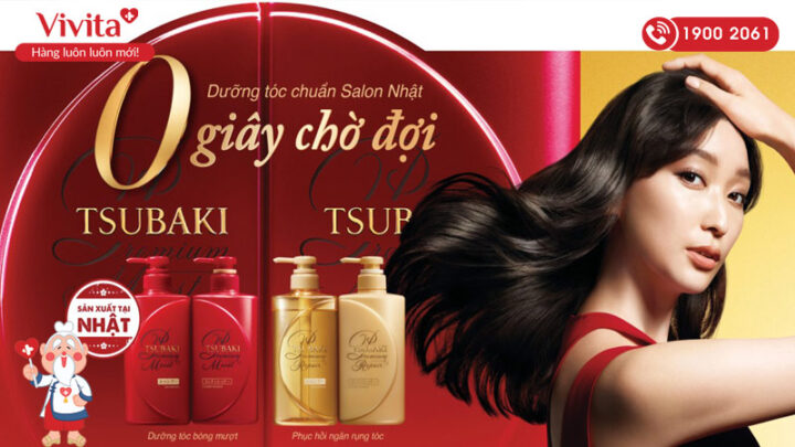 Dầu Gội Mọc Tóc Tốt Nhất Tsubaki