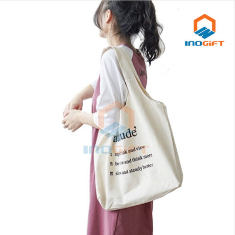 túi vải canvas quà tặng 8 3 dưới 200k