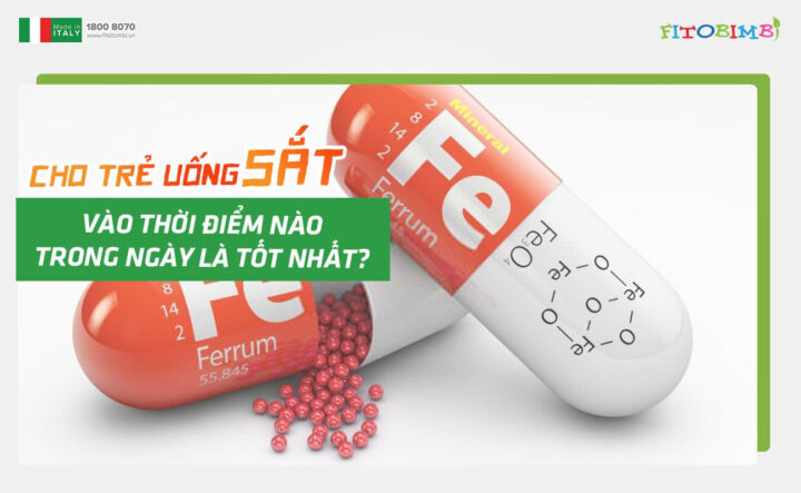Trẻ Em Uống Sắt Vào Lúc Nào Tốt Nhất Để Hấp Thụ Tối Đa