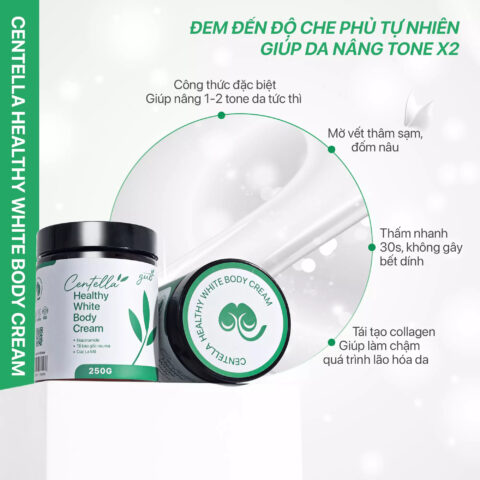 Ưu điểm nổi bật của kem dưỡng thể rau má cho bà bầu GUO, giúp da khỏe đẹp