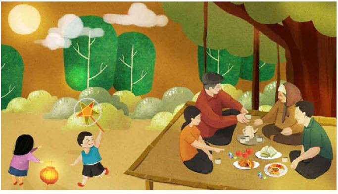 Hướng Dẫn Vẽ Tranh Đề Tài Lễ Hội Trung Thu Đơn Giản, Đẹp Mắt