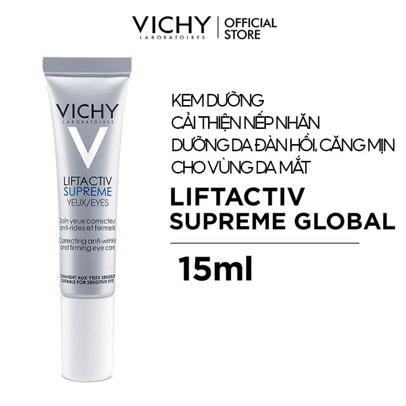 Review Kem Chống Nhăn Vùng Mắt Vichy Liftactiv Mới Nhất