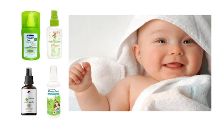 Xịt chống muỗi cho trẻ sơ sinh: Hướng dẫn chọn và sử dụng an toàn