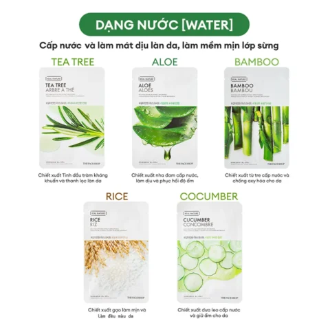 Thương hiệu The Face Shop cho da nhờn