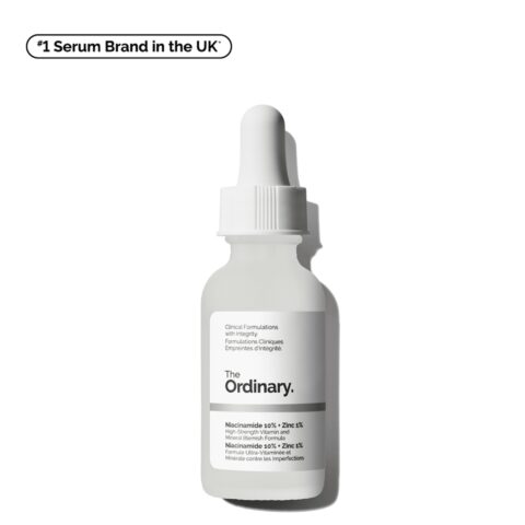 Công dụng serum The Ordinary Niacinamide 10% + Zinc 1% giảm mụn, kiềm dầu