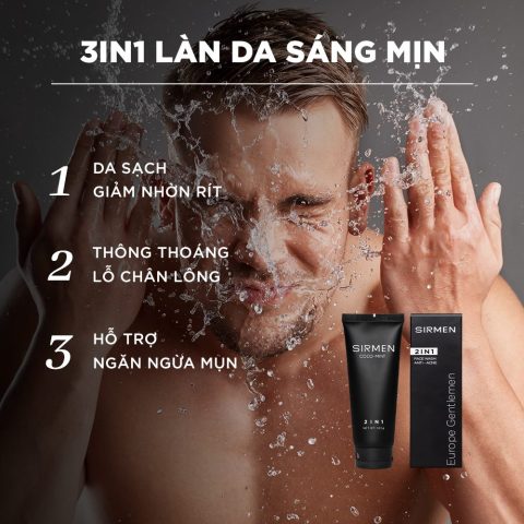 Sữa Rửa Mặt Nam Cao Cấp: Hướng Dẫn Toàn Diện Cho Làn Da Phái Mạnh