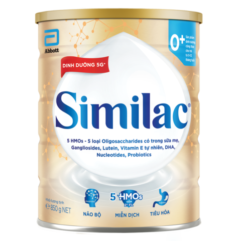 Sữa Similac cho bé dưới 1 tuổi phát triển toàn diện