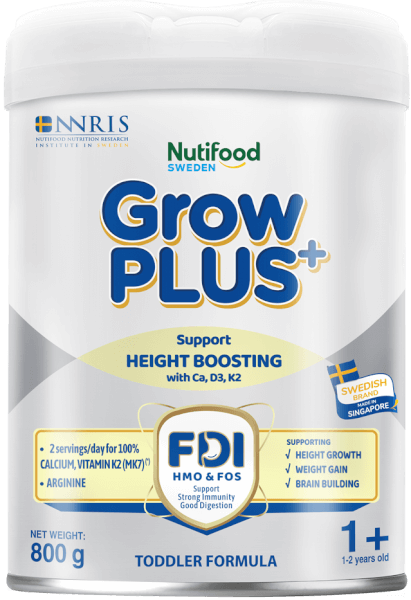 Sữa Grow Plus Trắng cung cấp đầy đủ chất dinh dưỡng cho bé phát triển, nhưng không hề gây tăng cân