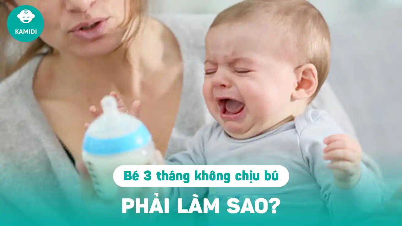 Bé 3 tháng lười bú bình: Hướng dẫn chi tiết khắc phục