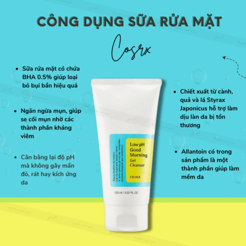 Công dụng của sữa rửa mặt và hướng dẫn sử dụng đúng cách