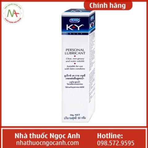 Gel bôi trơn KY có nuốt được không - hình ảnh sản phẩm Durex KY Jelly 50g