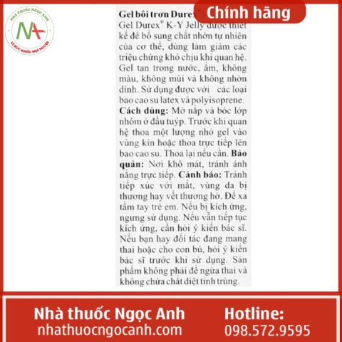 Mua gel bôi trơn KY Jelly chính hãng ở đâu