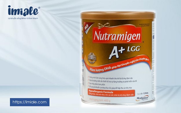 Sữa cho trẻ dị ứng đạm bò Nutramigen A+ LGG
