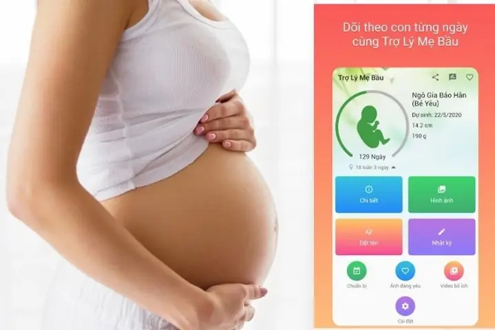 2.7. Ứng dụng trợ lý Mẹ bầu