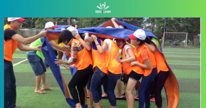 Bánh Xe Ma Thuật - trò chơi team building đông người