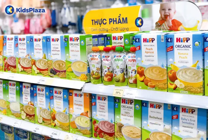 Bột ăn dặm Hipp của nước nào?