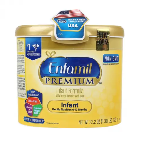 Review các loại sữa Enfamil của Mỹ chi tiết nhất
