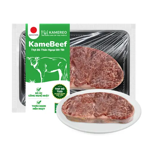 Thịt Bò Thăn Ngoại Đông Lạnh KameBeef Bít Tết 200g