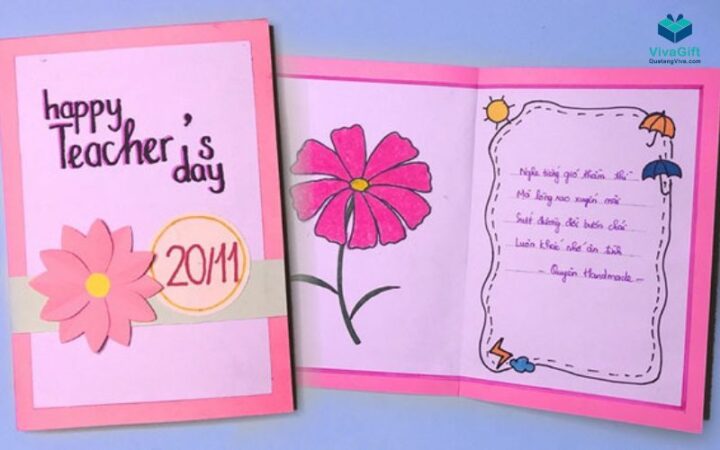 Thiệp chúc mừng 20 11 đơn giản nhất tự làm