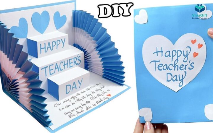 Cách làm thiệp 20 11 đơn giản nhất hình trái tim