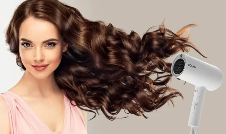 2.6. Uốn xoăn đuôi bằng máy sấy