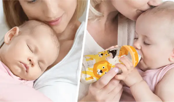 cách sử dụng bình sữa nuk cổ rộng