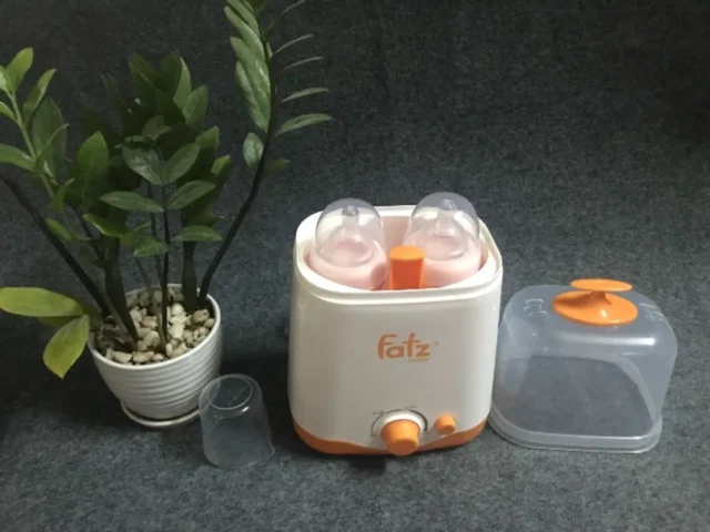 Máy hâm sữa Fatz 2 bình cổ rộng