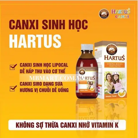 Canxi Hartus Strong Bones And Teeth 150ml