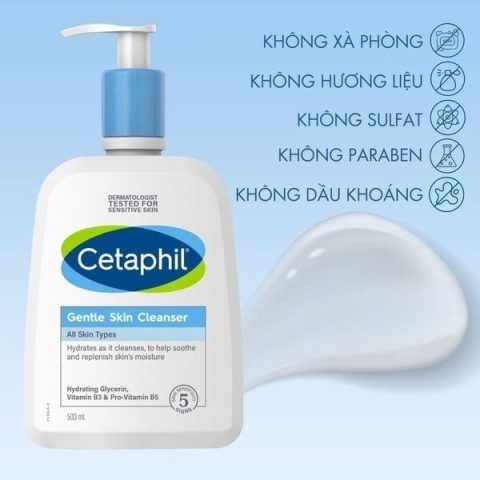 Sữa Rửa Mặt Cetaphil Cho Da Mụn: Giải Pháp Làm Sạch Hiệu Quả