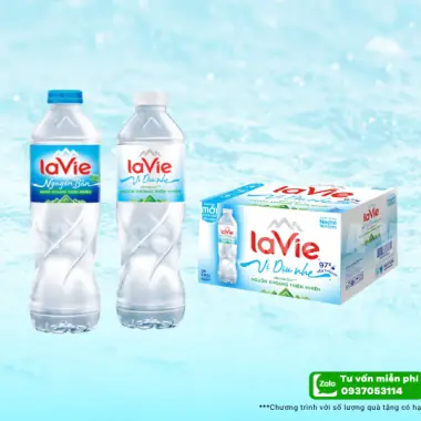 Nước suối Lavie 500ml bao nhiêu một thùng đặt nhanh 02866808899
