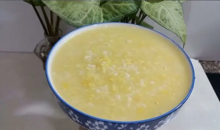 3.3 Cháo cá diêu hồng đậu xanh