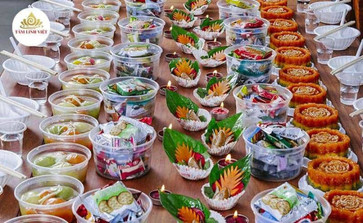 Chè trôi nước cúng đầy tháng bé gái