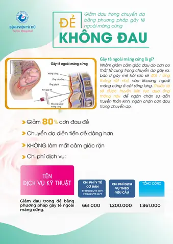 chi phí sanh ở bệnh viện từ dũ