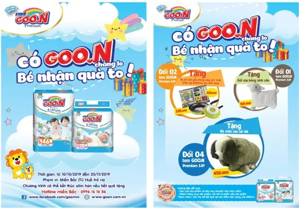 Có Goon chẳng lo - Bé nhận quà to! Có Goon chẳng lo - Bé nhận quà to!
