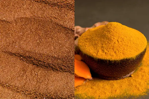 1.8. Coffee grounds and turmeric starch
