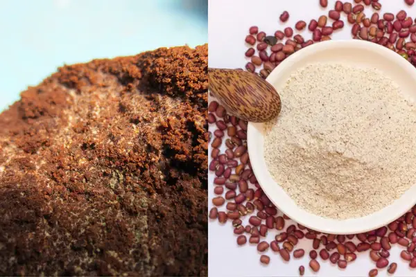 1.1. Coffee grounds and red bean powder