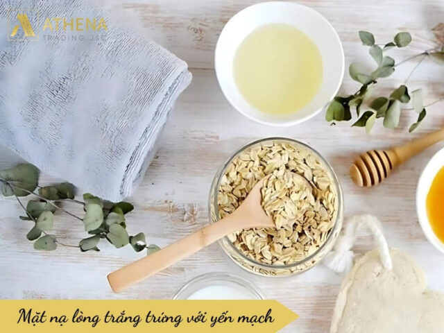 Đắp mặt nạ bằng lòng trắng hay lòng đỏ trứng gà