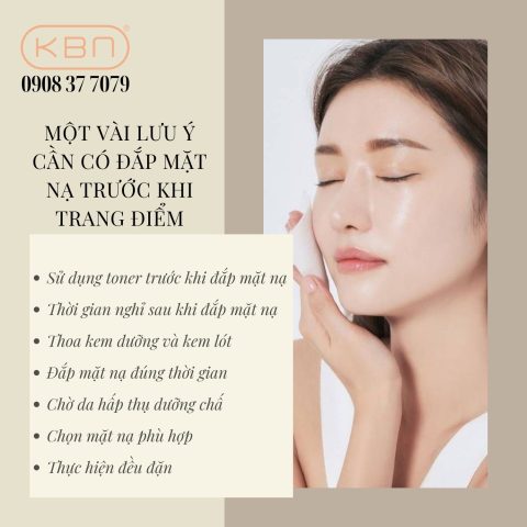 Đắp Mặt Nạ Trước Khi Trang Điểm: Bí Quyết Da Hoàn Hảo Cho Lớp Nền Bền Đẹp