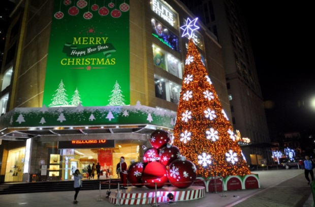 đi chơi Noel ở Hà Nội