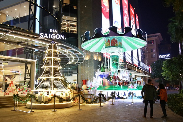 đi chơi Noel ở Hà Nội