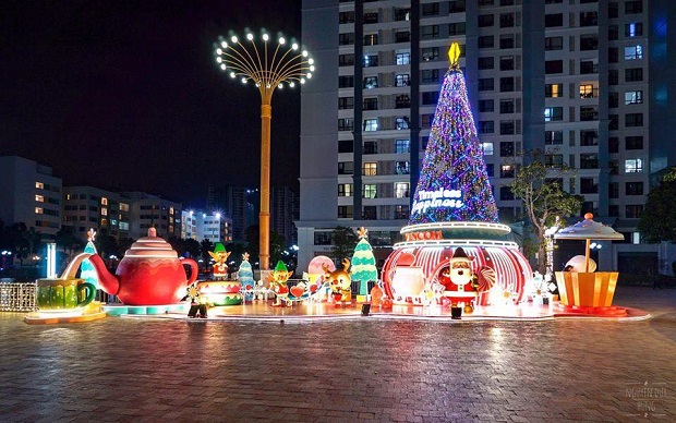 đi chơi Noel ở Hà Nội